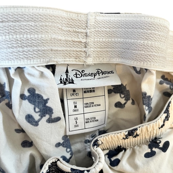 Disney Parks White Mickey Mouse Boxer Shorts with Mickey Pattern | Size Small - Picture 4 of 5
